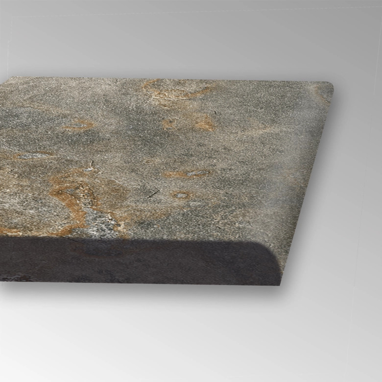 Margelle / plat de marche Pierre de Bali Ubud charbon R11 33x120cm