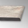Margelle / plat de marche Pierre de Bali Ubud beige R11 33x120cm