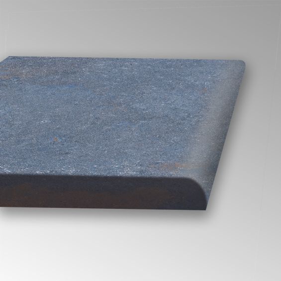 Margelle / plat de marche Pierre de Bali Ubud bleu R11 33x120cm