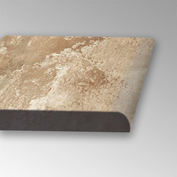 Margelle / plat de marche Pierre de Bali Ubud cuivre R11 33x120cm