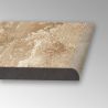 Margelle / plat de marche Pierre de Bali Ubud cuivre R11 33x120cm