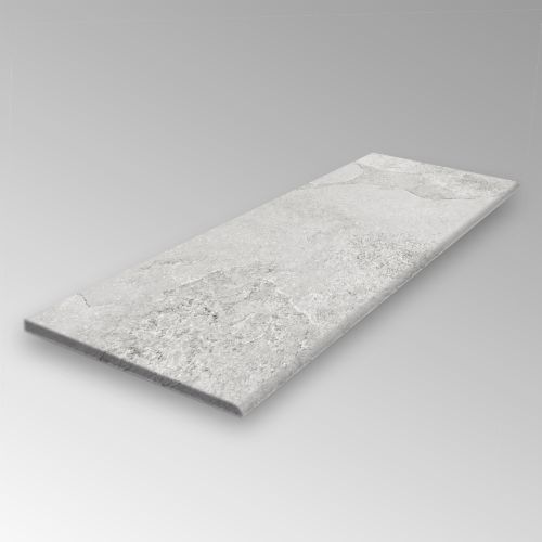 Margelle / plat de marche Pierre de Bali Ubud gris R11 33x120cm