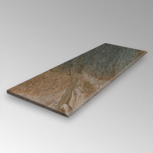 Margelle / plat de marche Pierre de Bali Ubud multi-teintes R11 33x120cm