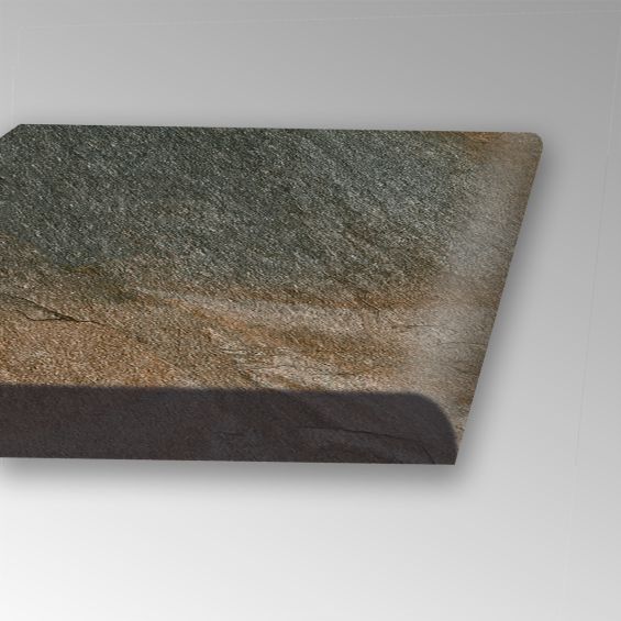 Margelle / plat de marche Pierre de Bali Ubud multi-teintes R11 33x120cm