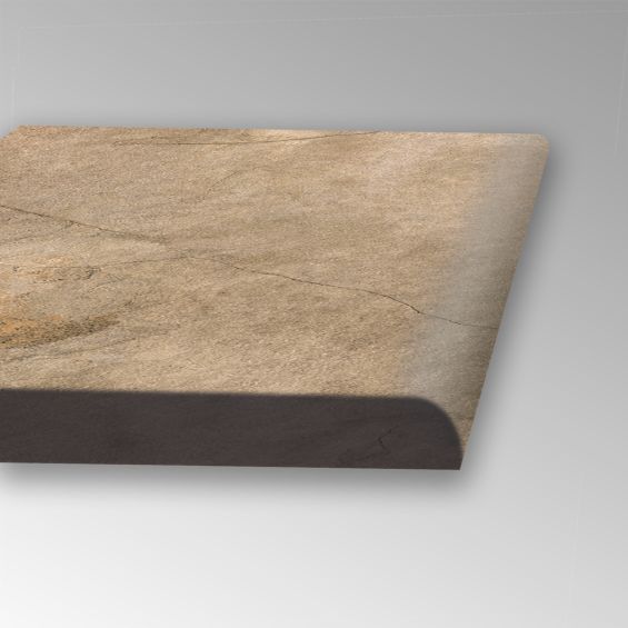 Margelle / plat de marche Pierre de Bali Ubud terre R11 33x120cm