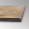 Margelle / plat de marche Pierre de Bali Ubud terre R11 33x120cm