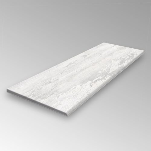 Margelle / plat de marche Pierre de Bali Ubud blanc R11 33x120cm