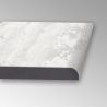Margelle / plat de marche Pierre de Bali Ubud blanc R11 33x120cm
