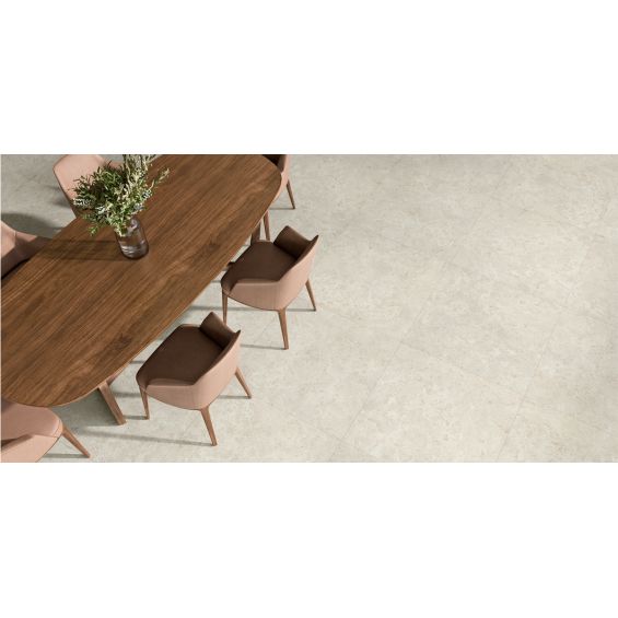 Carrelage sol effet Travertin Sassari naturel 60x120 cm