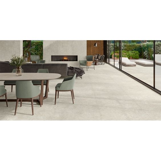 Carrelage sol extérieur effet TravertinSassari naturel R11 60120 cm