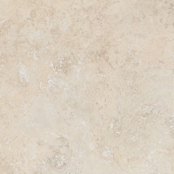 Carrelage sol effet pierre Travertin TravertiNova clair 60x60 cm