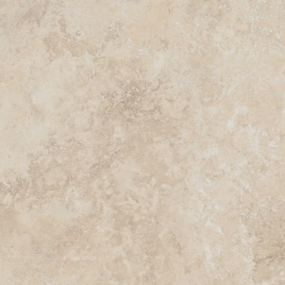 Carrelage sol effet pierre Travertin TravertiNova clair 90x90 cm