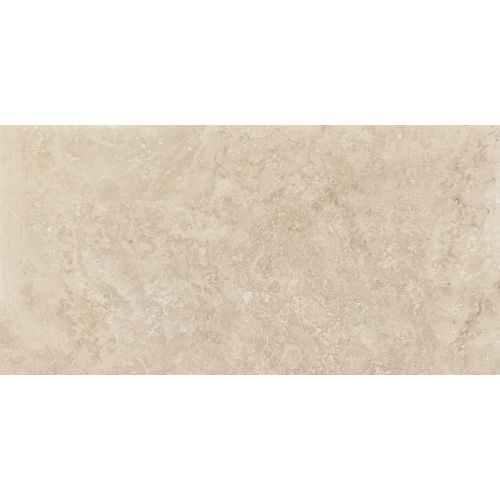 Carrelage sol effet pierre Travertin TravertiNova clair 60x120 cm