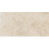 Carrelage sol effet pierre Travertin TravertiNova clair 60x120 cm