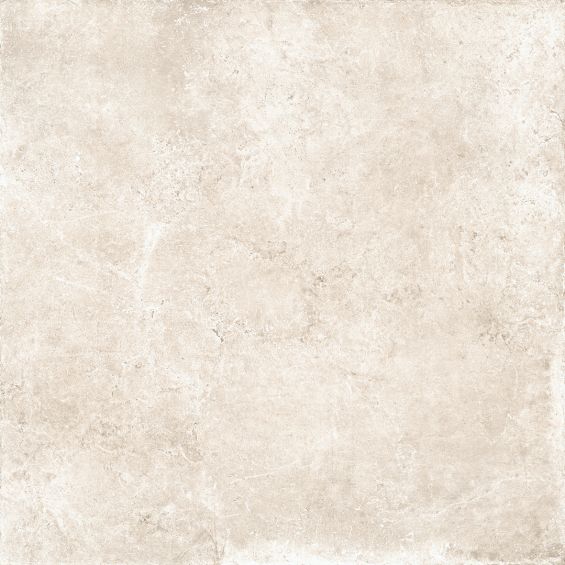 Carrelage sol effet pierre Travertin TravertiNova corda 90x90 cm