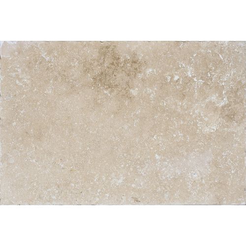 Carrelage sol extérieur effet pierre Travertin TravertiNova classic 40,2x60,4 cm R11