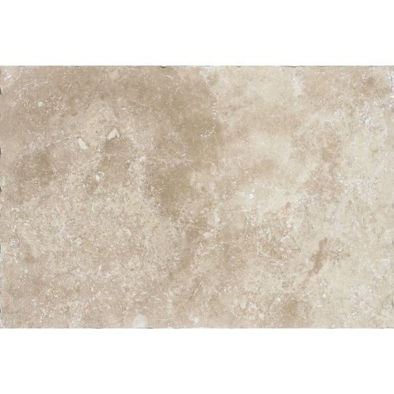 Carrelage sol extérieur effet pierre Travertin TravertiNova classic 40,2x60,4 cm R11