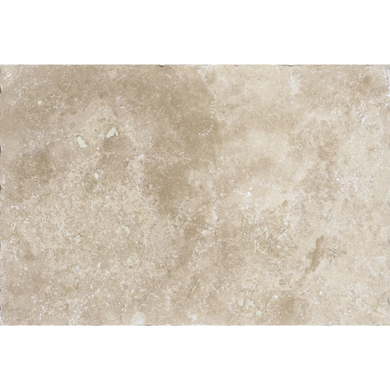 Carrelage sol extérieur effet pierre Travertin TravertiNova classic 40,2x60,4 cm R11