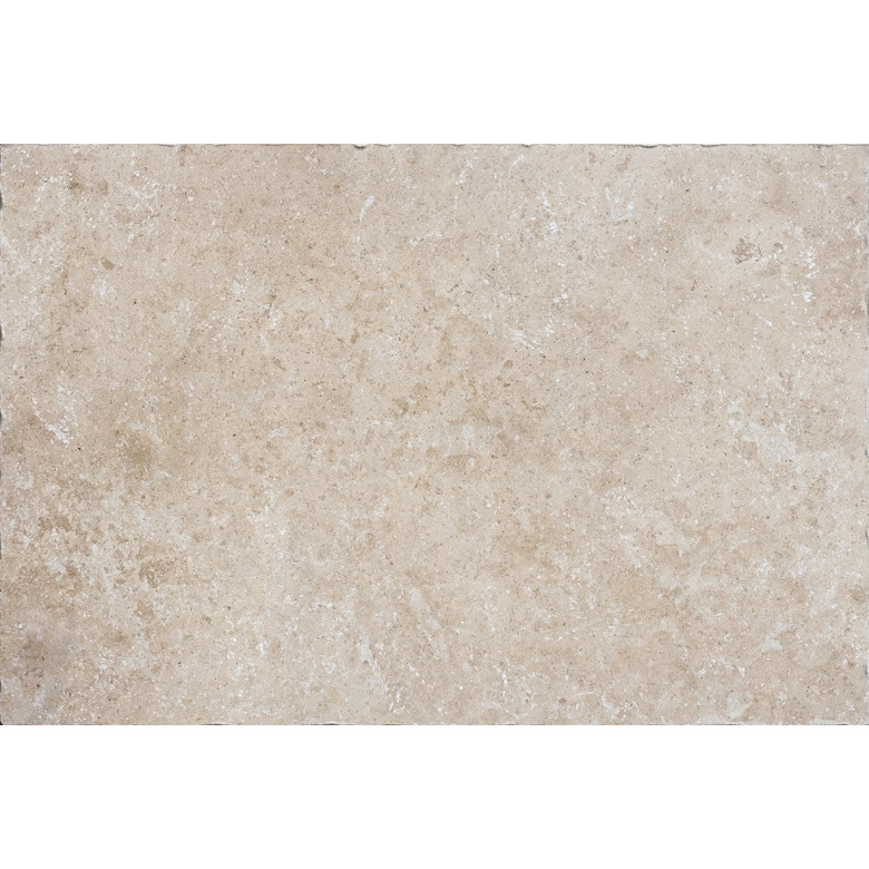 Carrelage sol extérieur effet pierre Travertin TravertiNova classic 40,2x60,4 cm R11