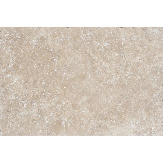 Carrelage sol extérieur effet pierre Travertin TravertiNova classic 40,2x60,4 cm R11