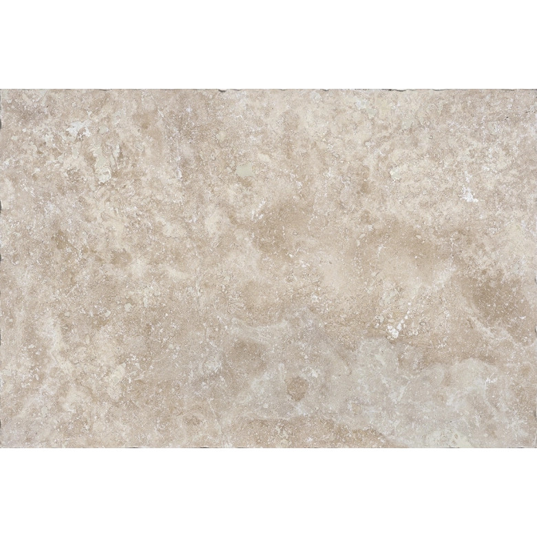 Carrelage sol extérieur effet pierre Travertin TravertiNova classic 40,2x60,4 cm R11