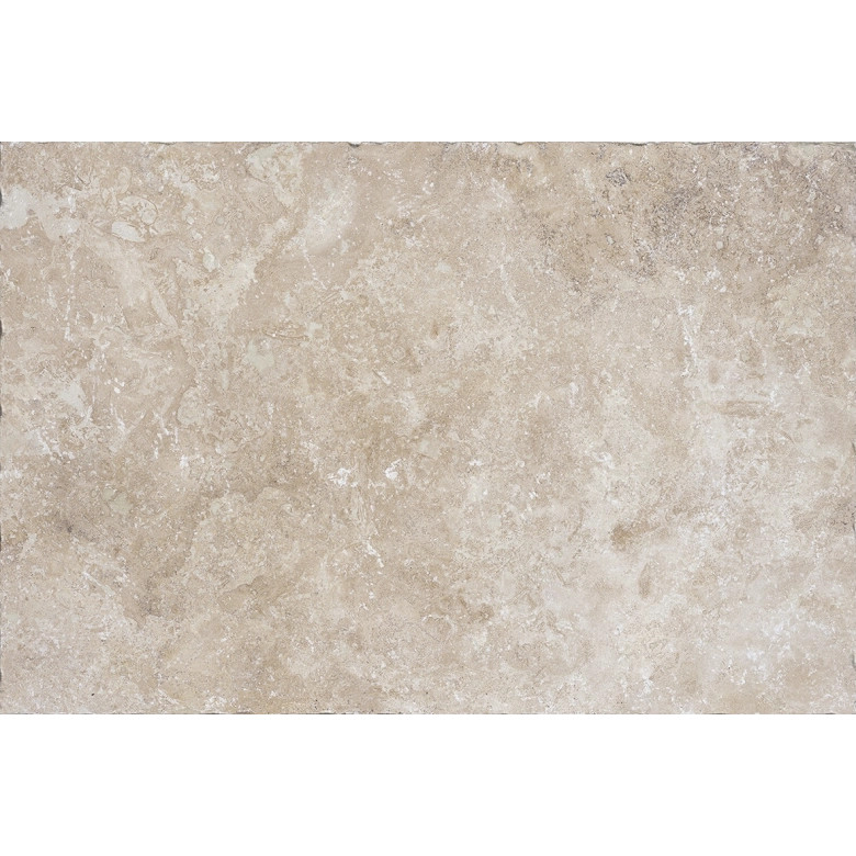 Carrelage sol extérieur effet pierre Travertin TravertiNova classic 40,2x60,4 cm R11