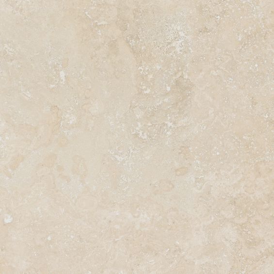 Carrelage sol extérieur effet pierre Travertin TravertiNova clair 60x60 cm R11