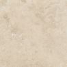 Carrelage sol extérieur effet pierre Travertin TravertiNova clair 90x90 cm R11