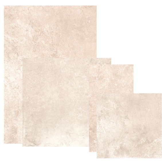 Carrelage sol extérieur effet pierre Travertin TravertiNova corda R11 multi-format