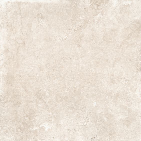 Carrelage sol extérieur effet pierre Travertin TravertiNova corda 90x90 cm R11