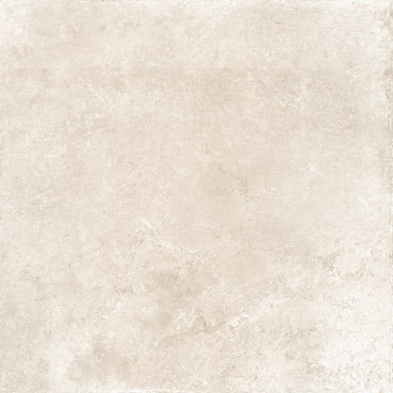 Carrelage sol extérieur effet pierre Travertin TravertiNova corda 90x90 cm R11