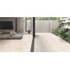 Carrelage sol extérieur effet pierre Travertin TravertiNova corda 60x120 cm R11