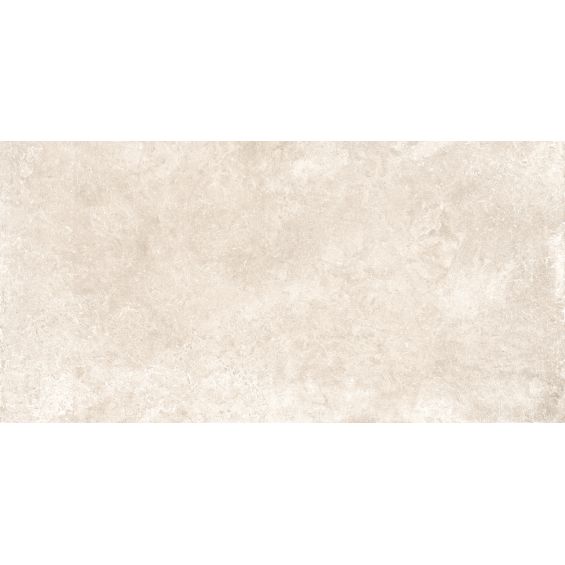 Carrelage sol extérieur effet pierre Travertin TravertiNova corda 60x120 cm R11