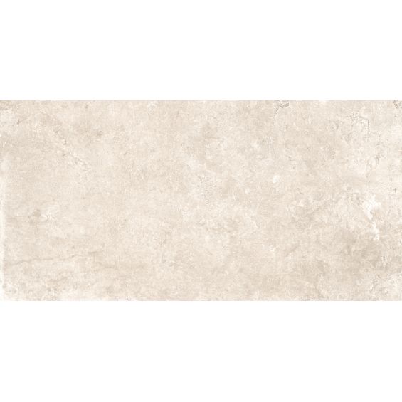 Carrelage sol extérieur effet pierre Travertin TravertiNova corda 60x120 cm R11