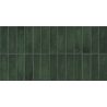 Carrelage mur effet zellige Zahara vert forêt 32x62,5 cm