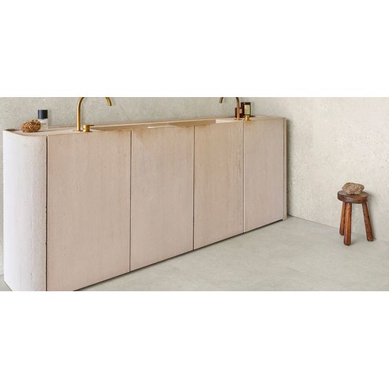 Dalles PVC 7mm à clipser cemento Minicio 60x120 cm