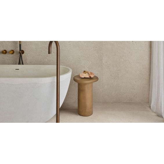 Dalles PVC 7mm à clipser cemento Savio 60x120 cm