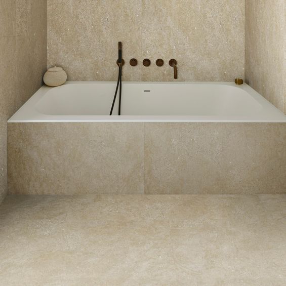 Dalles PVC 7mm à clipser cemento Reno 60x120 cm