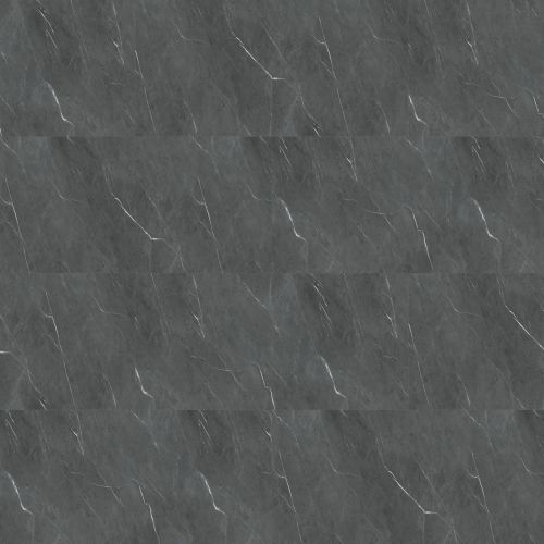 Dalles PVC 7mm à clipser marble black 60x120 cm