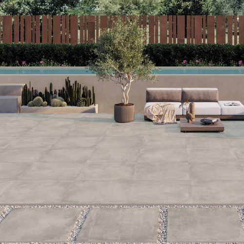 Dalle extérieur Alpilles...