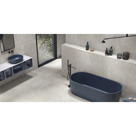 Carrelage effet Terrazzo Venetian gris 90x90 cm