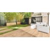 Dalle extérieur effet bois Sarawak 2.0 chêne R11 30X120 cm