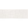 Carrelage mur Clean décor géo white 20x60 cm