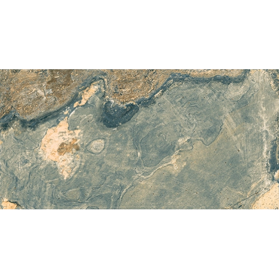 Carrelage sol extérieur Pierre de Bali Météor vert R11 30x60 cm