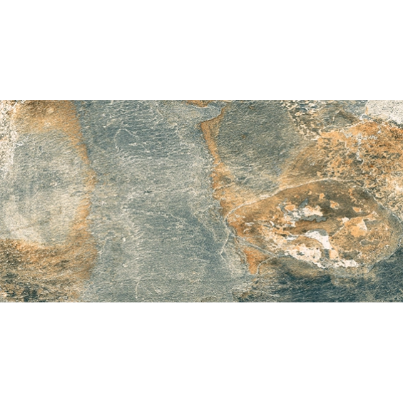 Carrelage sol extérieur Pierre de Bali Météor vert R11 30x60 cm