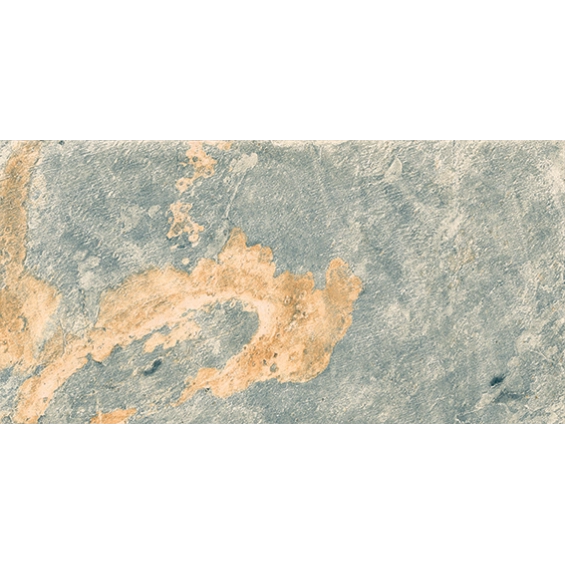 Carrelage sol et mur Pierre de Bali Météor Mix vert R10 30x60 cm