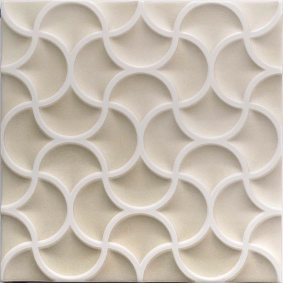 Carrelage mur ancien Ansouis relief beige 33x33 cm