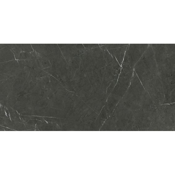 Carrelage sol poli effet marbre Black light 60120 cm