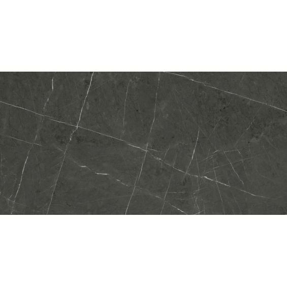 Carrelage sol poli effet marbre Black light 60120 cm