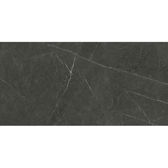 Carrelage sol poli effet marbre Black light 120x260 cm